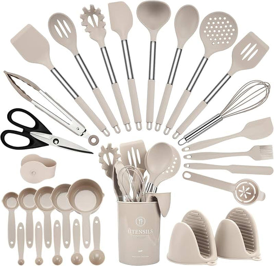 8-Piece Stainless Steel Kitchen Utensil Set