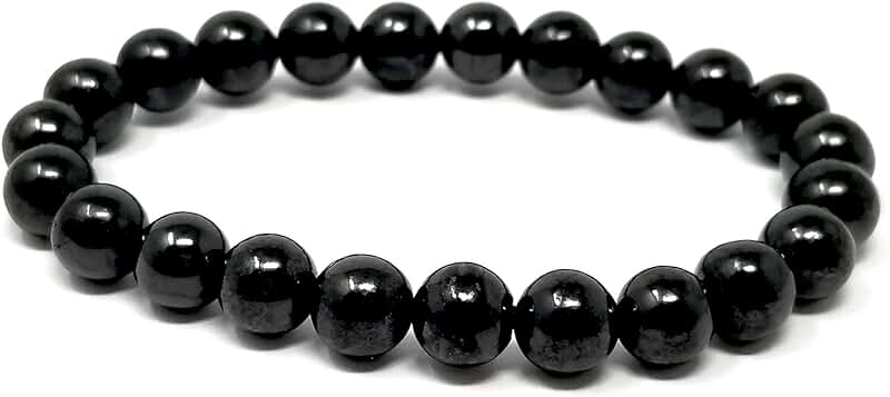Real Shungite Protection Bracelet for Teens and Petite Adults