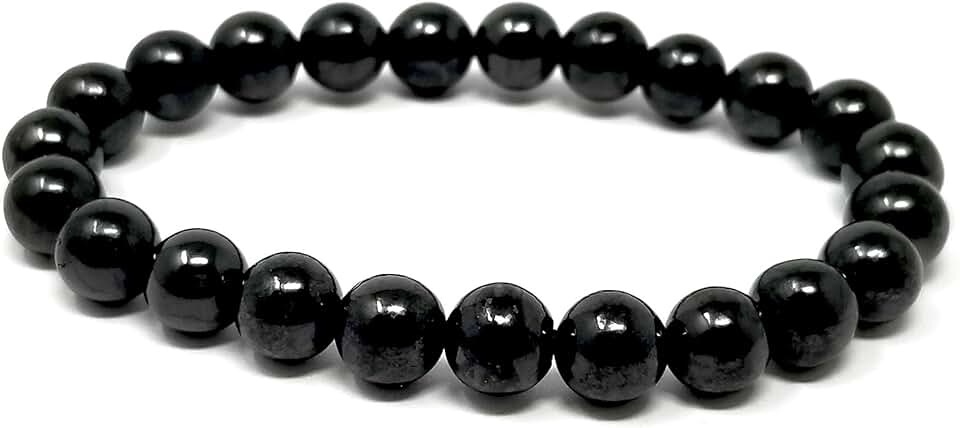 Real Shungite Protection Bracelet for Teens and Petite Adults
