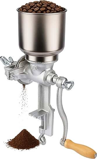Hand Operated Grain and Spice Mill Grinder
