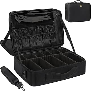 Large Capacity Makeup and Cosmetic Organizer with 3 Layers