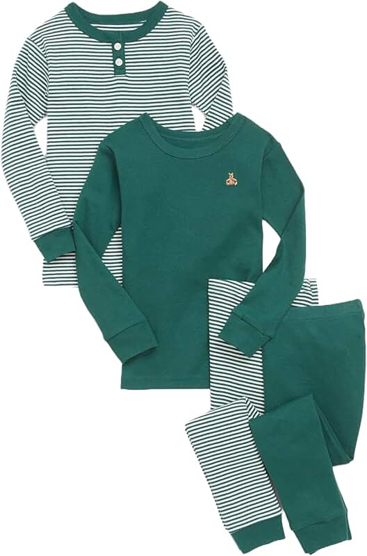 Unisex Baby Toddler Long John Pajama Set