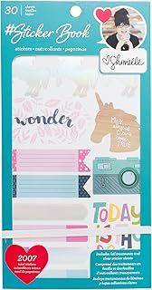 30 Sheet Holographic Foil Sticker Book
