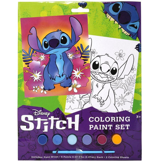 Stitch Coloring Paint Set Kids Art Supplies