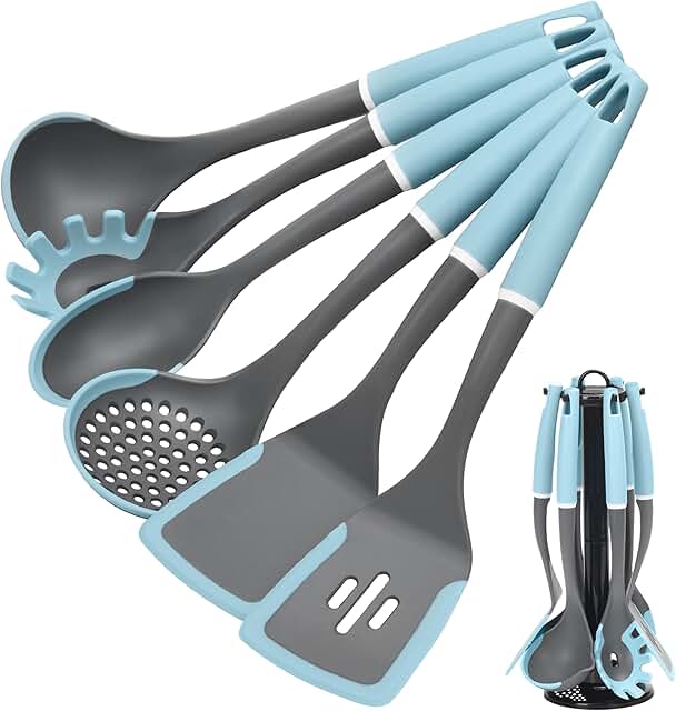 6-Piece Non-Stick Silicone Cooking Utensil Set