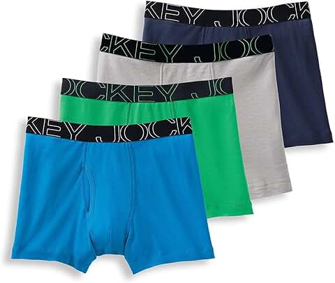 Men's ActiveBlend Boxer Briefs, 4 Pack