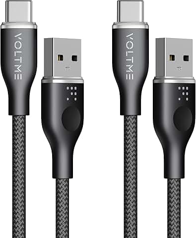 2-Pack 3.3ft USB C Charging Cables, Fast Charge