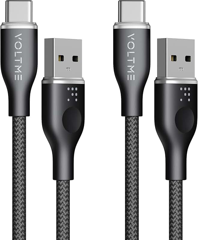 2-Pack 3.3ft USB C Charging Cables, Fast Charge