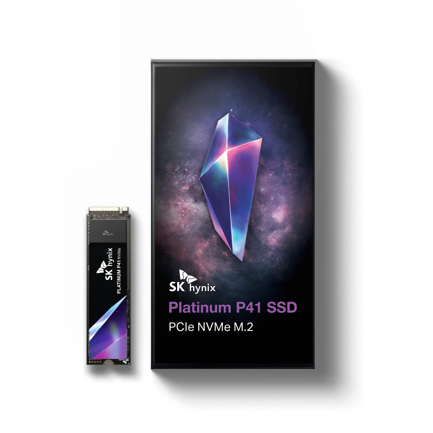 Platinum P41 2TB PCIe NVMe Gen4 M.2 2280 Internal SSD l Up to 7,000MB/S l Compact M.2 SSD Form Factor SSD - Internal Solid State Drive with 176-Layer NAND Flash