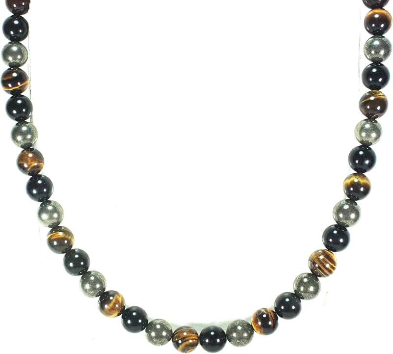 Multistone Crystal Necklace for Men and Women
