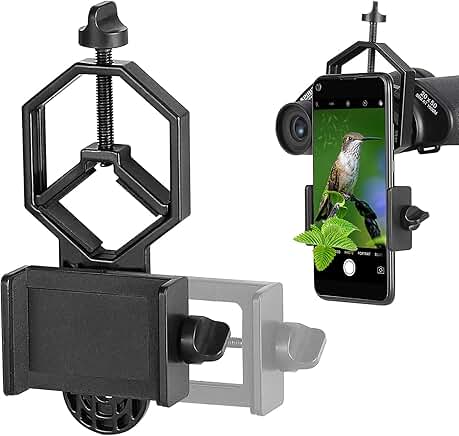 Universal Cell Phone Adapter for Binoculars and Microscopes