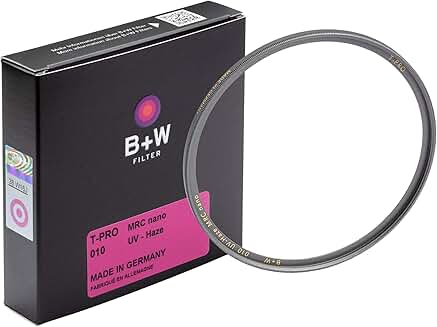 UV-Haze Protection Filter for Camera Lens, 49mm