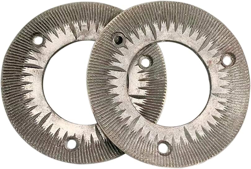 2 Pieces Grinding Sheets for 3000W Grain Mill