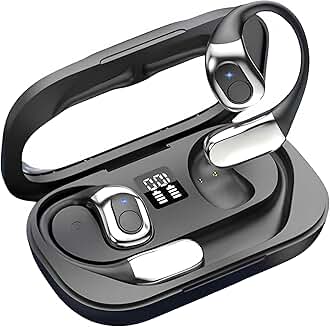Open Ear Wireless Earbuds with Microphone and Waterproofing