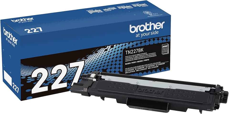High Yield Black Toner Cartridge for Laser Printer