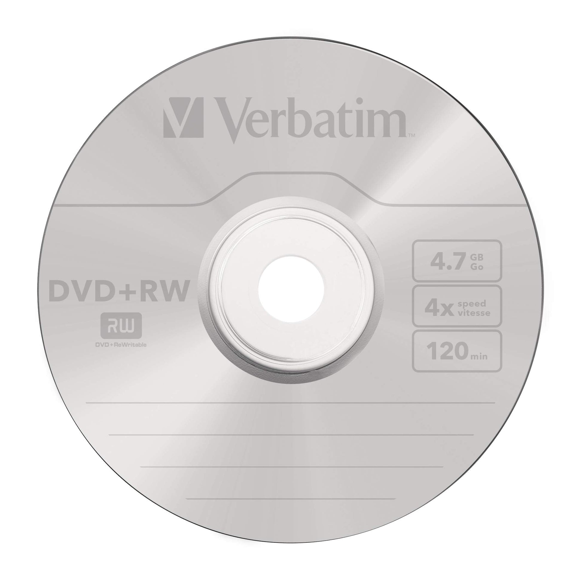 DVD+RW 43489 Spindle (Pack of 25)