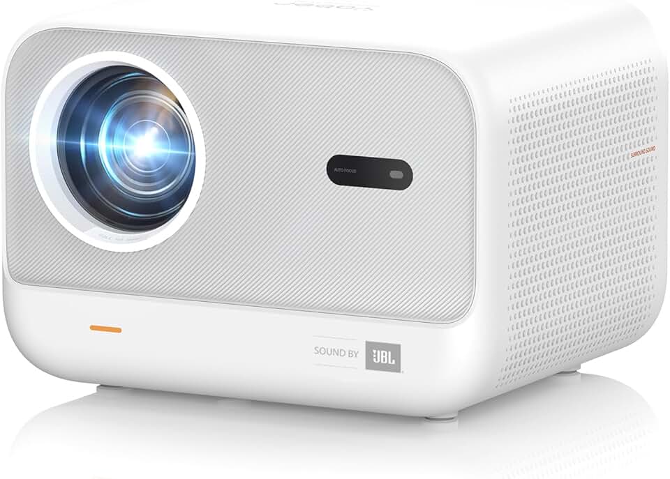Portable 4K Projector with WiFi, Bluetooth, and 3D Sound