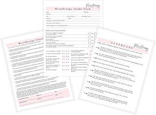 Mesotherapy Consent and Aftercare Forms Pack