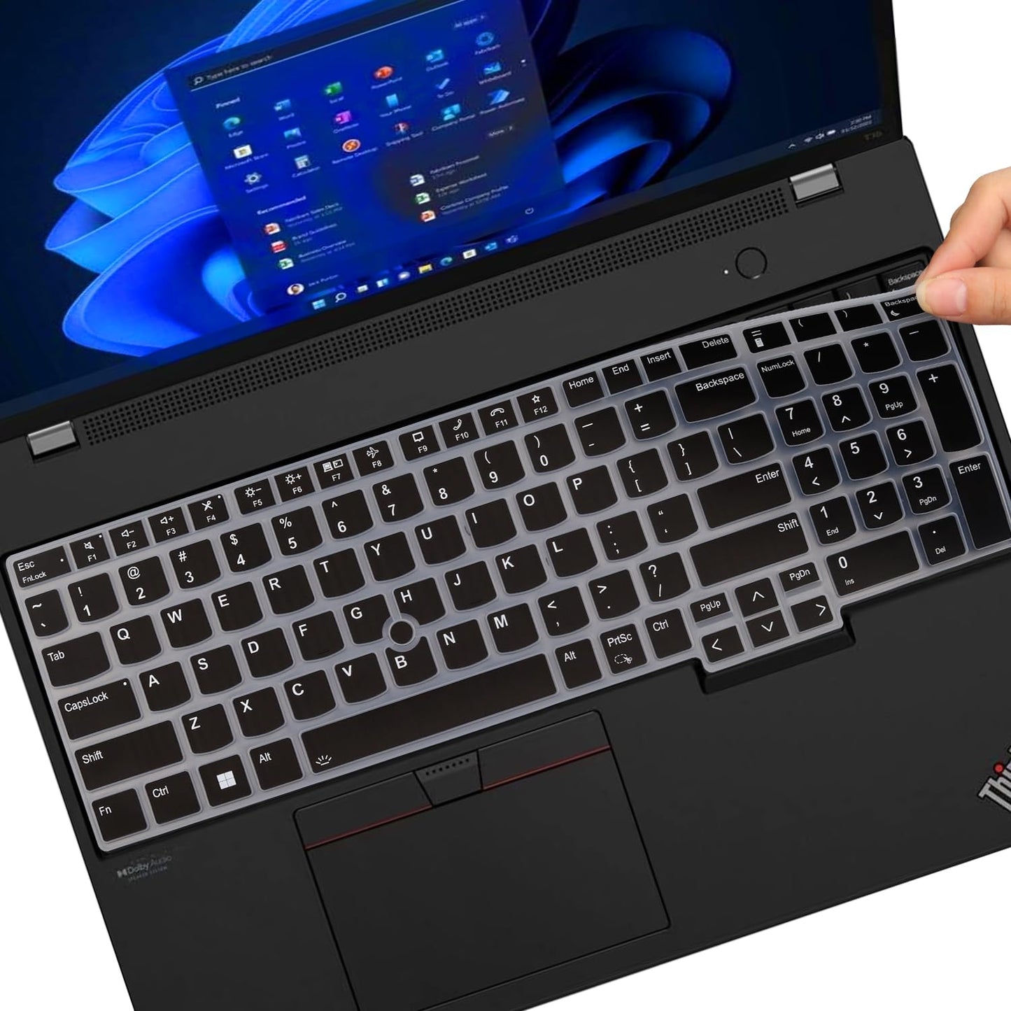 Laptop Keyboard Cover for ThinkPad E16 P16 T16