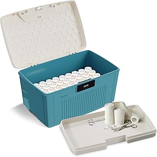 8.5 Gallon Lockable Heavy-Duty Storage Bin