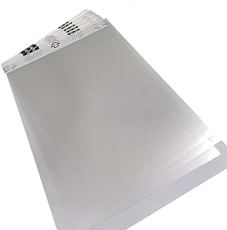 Set of 5 Carrier Sheets for Various Paper Types