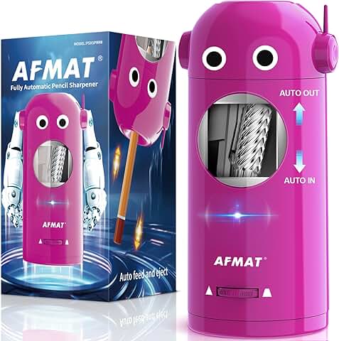 Automatic Rechargeable Electric Pencil Sharpener for Colored Pencils