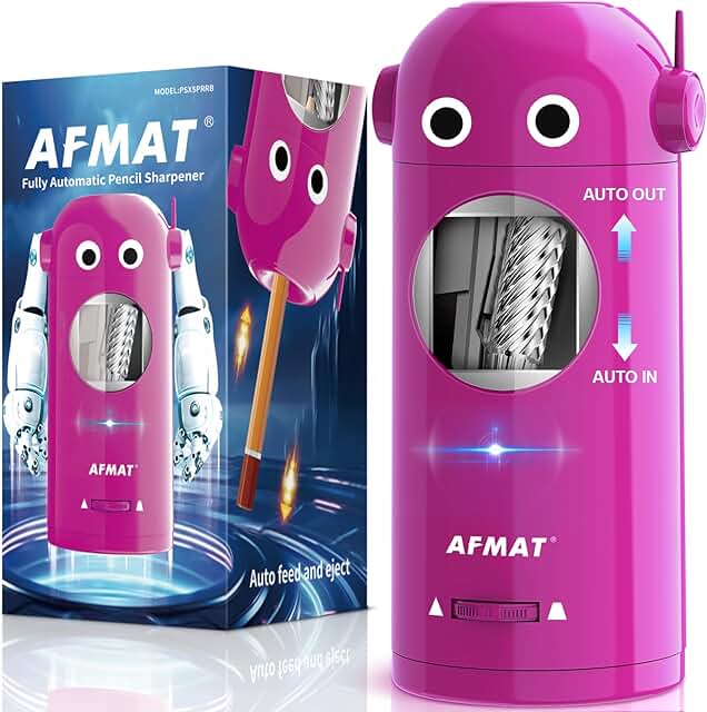 Automatic Rechargeable Electric Pencil Sharpener for Colored Pencils