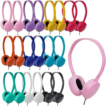 Kids Classroom Headphones Pack of 30