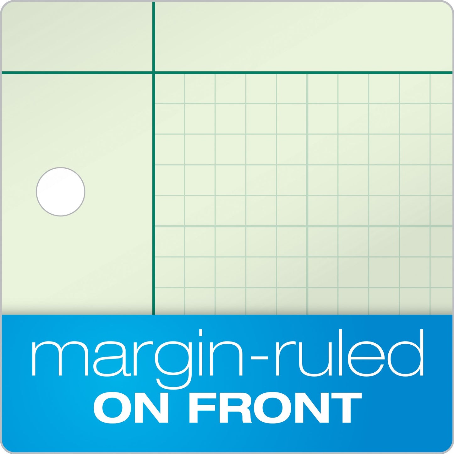 Engineer Pad with 5 Squares per Inch, 8.5" x 11", 200 Sheets