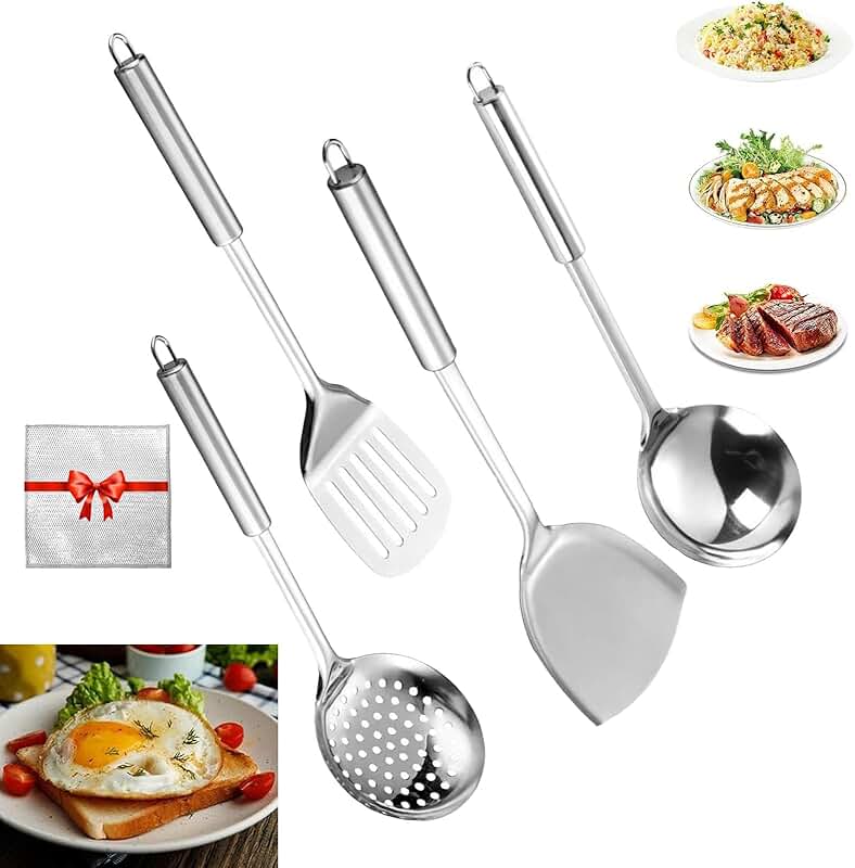 10-Piece Nonstick Kitchen Utensil Set in Rose Gold