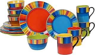 16-Piece Ceramic Dinnerware Set for Four