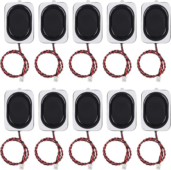 10pcs 4 Ohm 3W Full Range HiFi Speakers with Wire