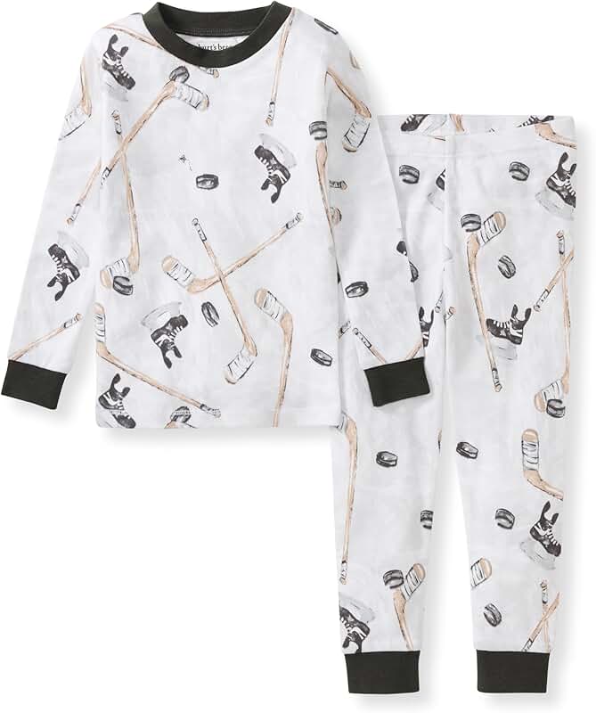 Boys' Organic Cotton Long Sleeve Pajama Set