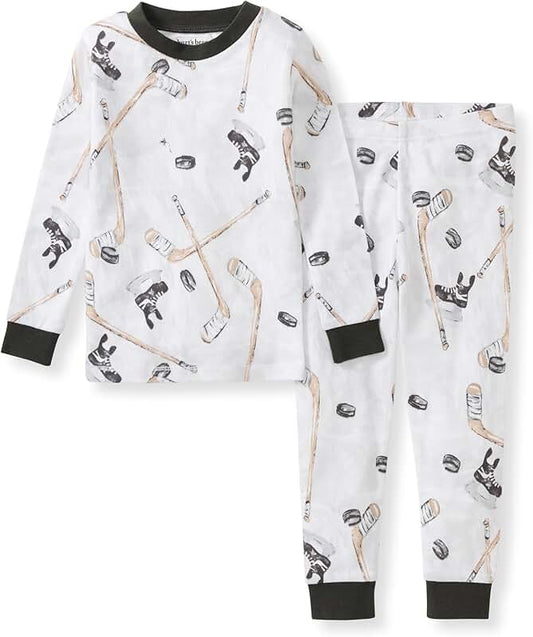 Boys' Organic Cotton Long Sleeve Pajama Set