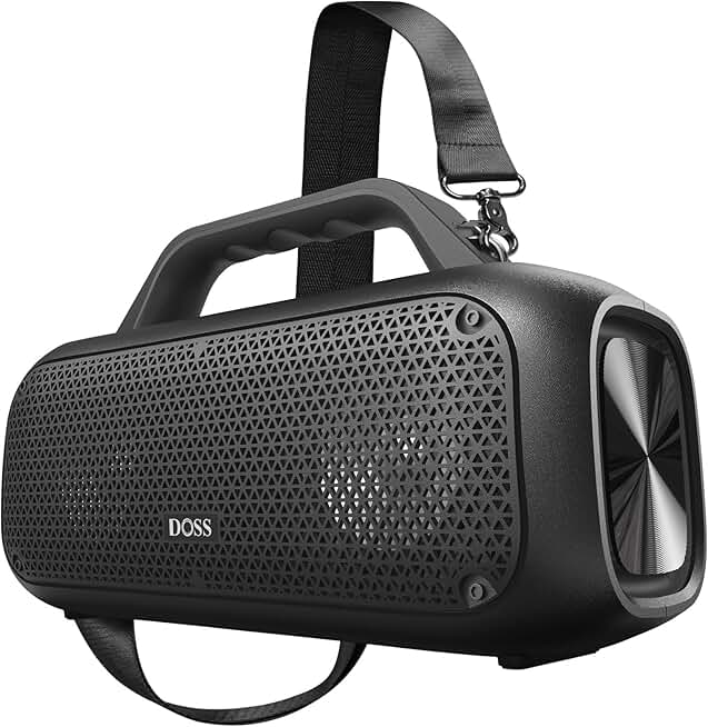 Outdoor Bluetooth Speaker with 60W Sound, 30H Playtime