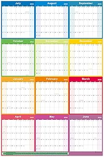 2025-2026 Yearly Wall Calendar and Planner