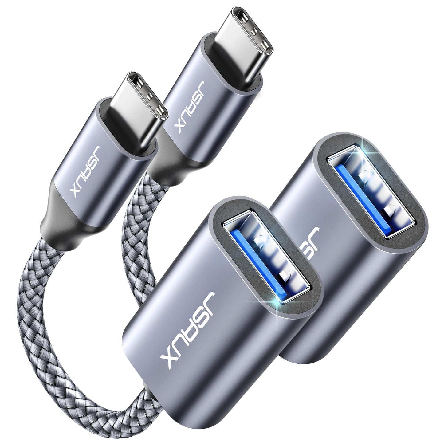 USB C to USB 3.0 Adapter 2 Pack