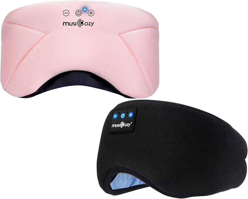 Wireless Sleep Headphones with Washable Eye Mask