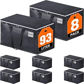 Heavy Duty Moving Bags with Handles, 4 Pack