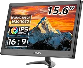 15.6-inch FHD IPS LED Monitor with HDMI, VGA, BNC, AV, USB, Built-in Speakers