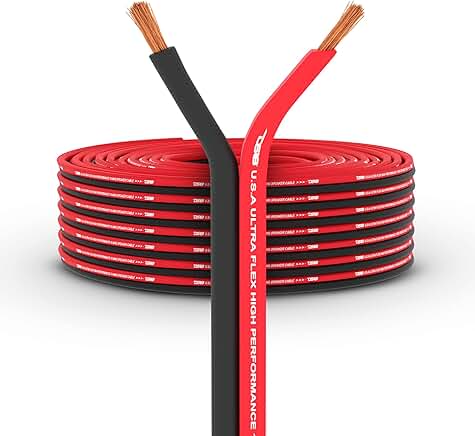 12-Gauge Ultra Flex Speaker Wire, 100 Feet
