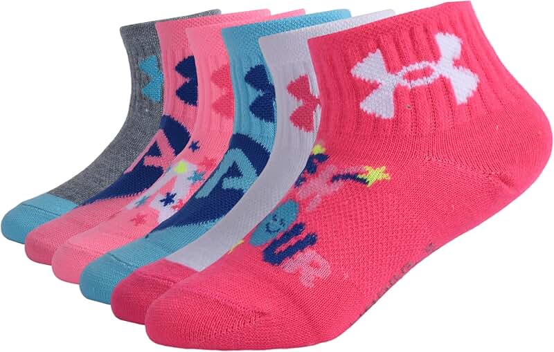 Girls' Multi Pack Quarter Socks