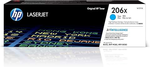 Cyan Toner Cartridge for Laser Printer