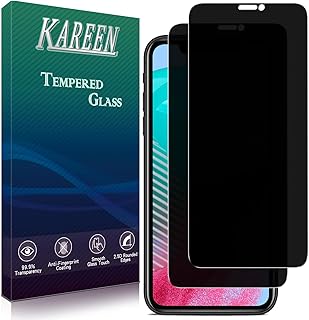 Two-Pack Privacy Screen Protector for iPhone 11 Pro, XS, X