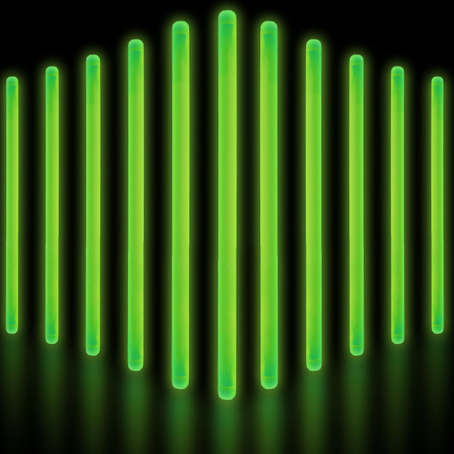 Large Neon Light Sticks Bulk Pack for Parties and Events