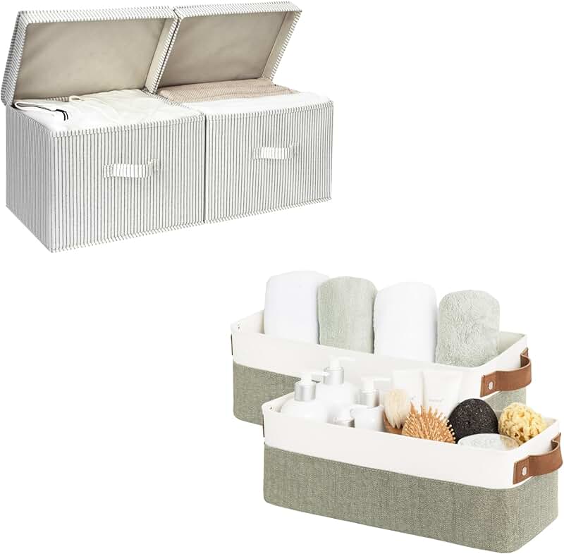 Storage Bins with Narrow Storage Compartments