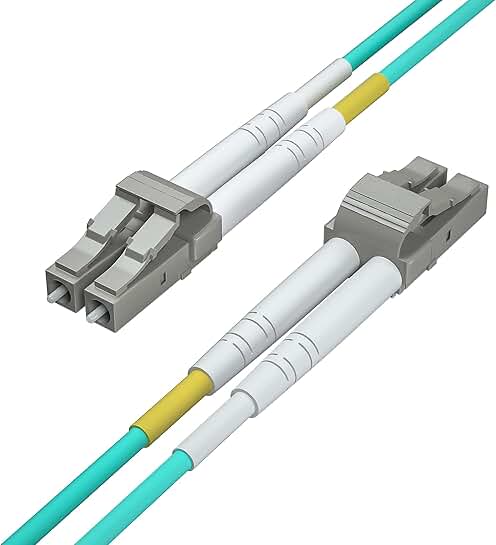 10 Pack 3m LC to LC Multimode Fiber Patch Cables