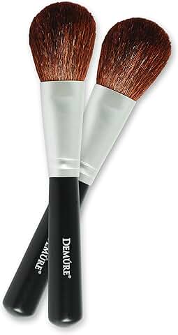 Natural Goat Hair Blush Brush Set for Contouring and Highlighting
