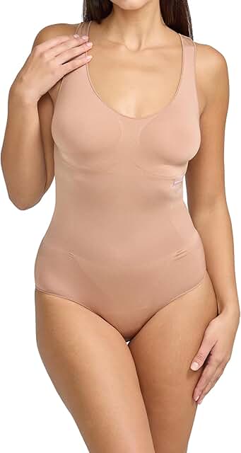 Women's Seamless Sculpting Bodysuit with Lifting
