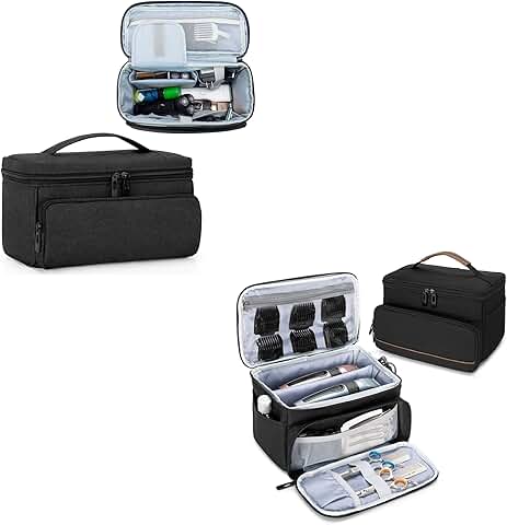 Barber Travel Bag for Hair Clippers and Trimmers